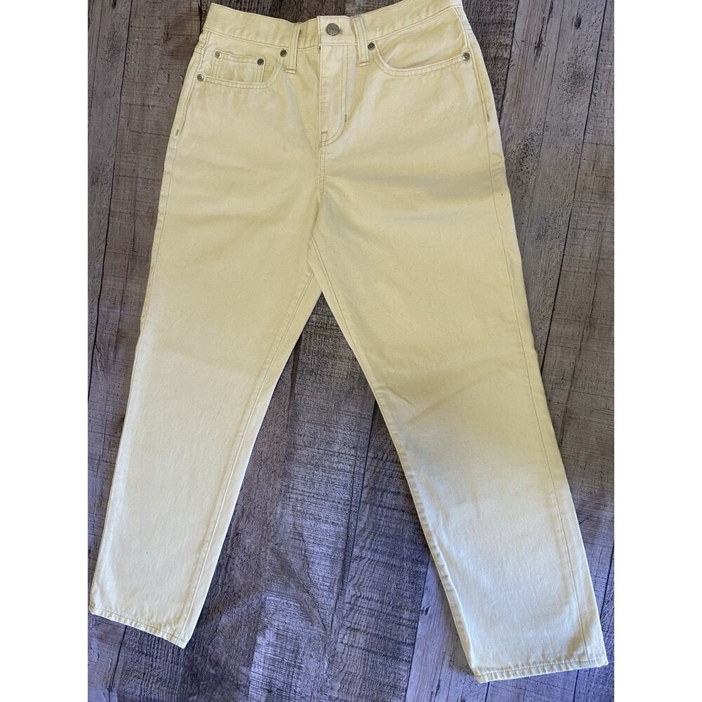 J.Crew Women's Slouchy Boyfriend Jean in Ecru Natural Size 26